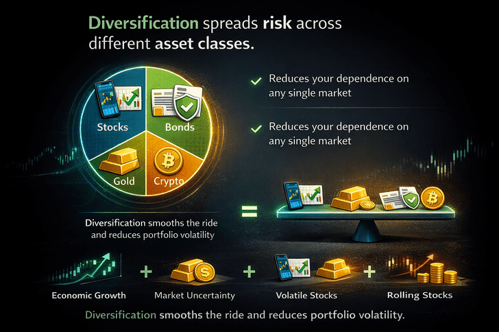 Why Diversification Is the Foundation of Portfolio Stability